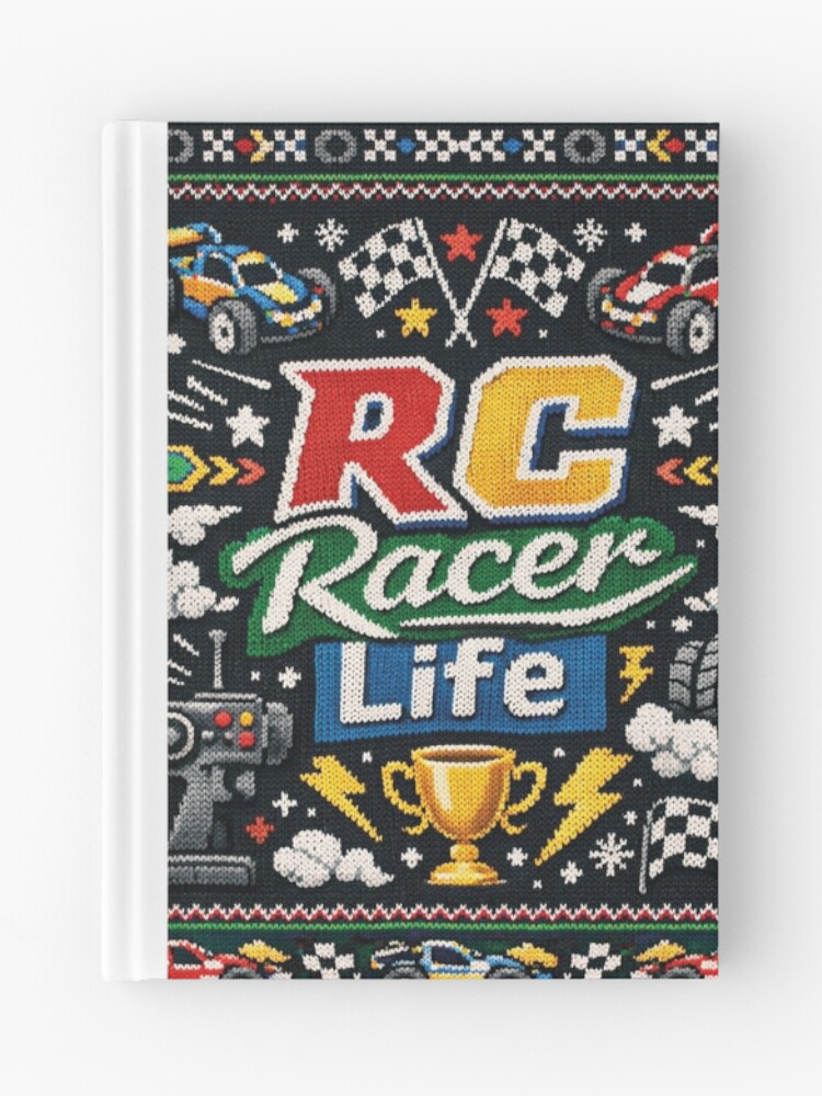Thumbnail 1 of 3, Journal, RC Racer Life Remote Controlled Cars Knitting Pattern designed and sold by Mauswohn.