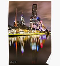 Melbourne icons Poster