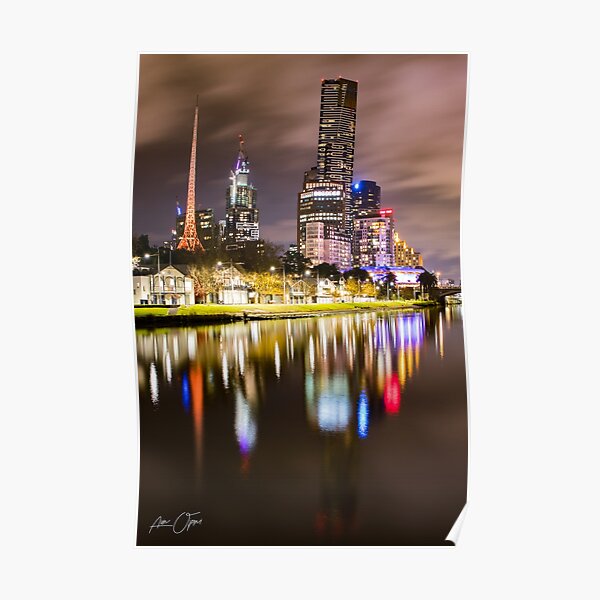 Melbourne-Ikonen Poster