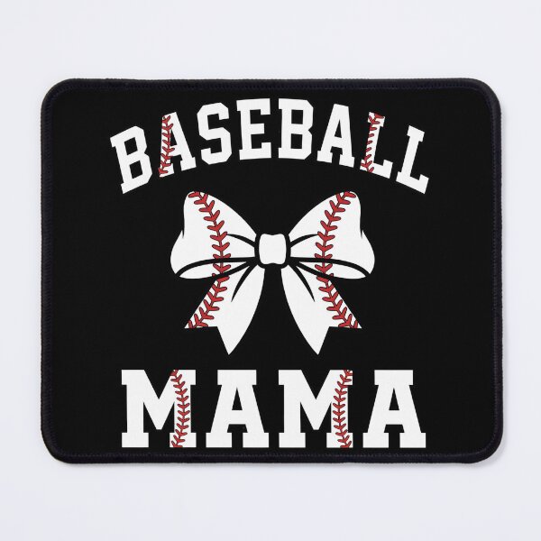 Item preview, Baseball Mama Sports Mom Leopard Baseball Bow designed and sold by OlakunleOloroz.