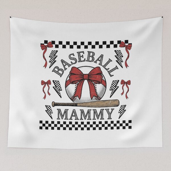 Item preview, Baseball Mammy Baseball Coquette Bow Mothers Day designed and sold by OlakunleOloroz.