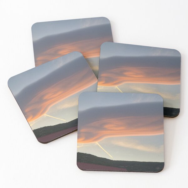 Item preview, Dramatic Sunset Cloud Over the Mountains designed and sold by Clauando.