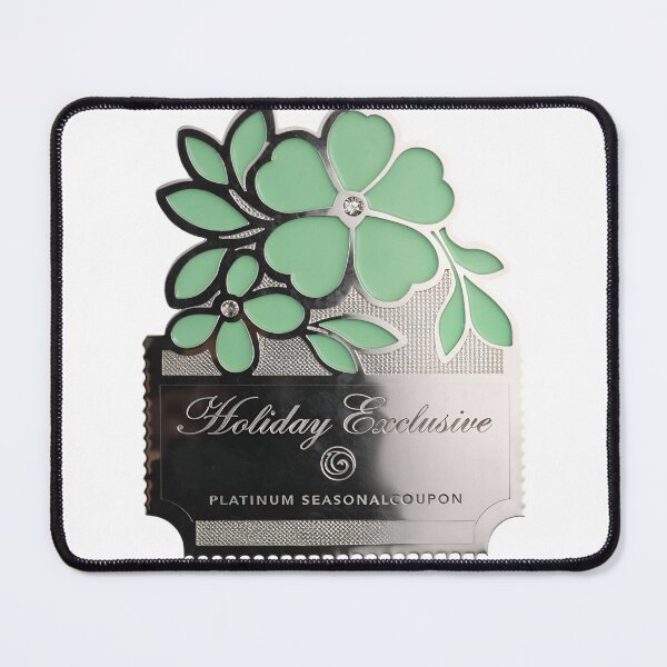 Item preview, A holiday exclusive platinum seasonal coupon on transparent background designed and sold by Creative88Art.