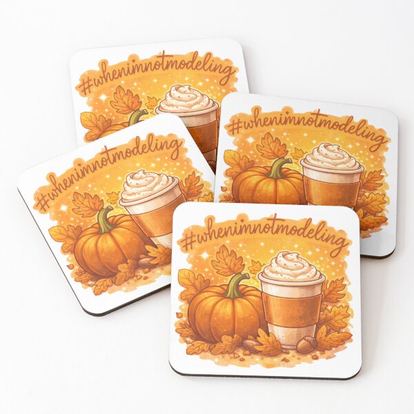 Item preview, Pumpkin Spice Latte Shirt – #WHENIMNOTMODELING Fall Coffee  designed and sold by ClutchCassidyTees.