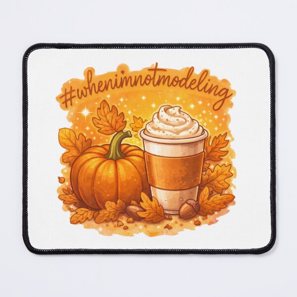 Item preview, Pumpkin Spice Latte Shirt – #WHENIMNOTMODELING Fall Coffee designed and sold by ClutchCassidyTees.