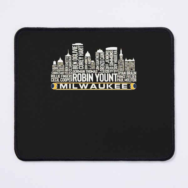 Item preview, Milwaukee Baseball Team All Time Legends Milwaukee City Skyline designed and sold by Ohhpee.