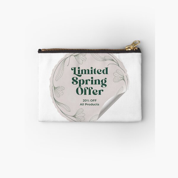 Item preview, A limited spring offer sticker on transparent background designed and sold by Creative88Art.