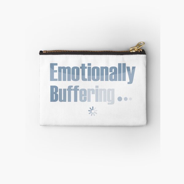 Item preview, Emotionally Buffering… | Quiet Mental Overload Humor designed and sold by MadCatDesign77.