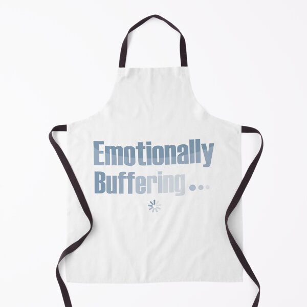 Item preview, Emotionally Buffering… | Quiet Mental Overload Humor designed and sold by MadCatDesign77.
