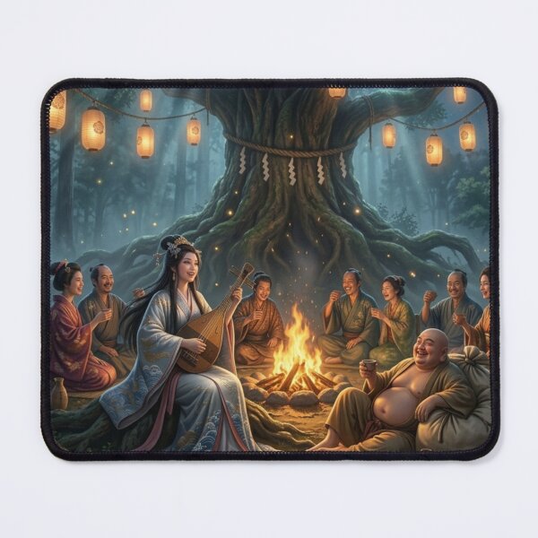 Item preview, Seven Lucky Gods Moonlit Feast designed and sold by Mori-no-Akari.