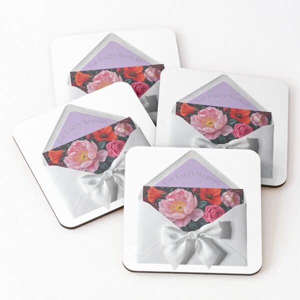 Item preview, A white envelope with a floral insert and ribbon on transparent background designed and sold by Creative88Art.