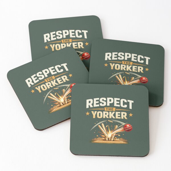 Item preview, Respect The Yorker – Exploding Stumps Cricket Bowling T-Shirt designed and sold by warlistop.