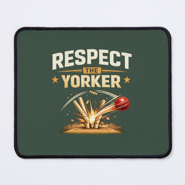 Item preview, Respect The Yorker – Exploding Stumps Cricket Bowling T-Shirt designed and sold by warlistop.