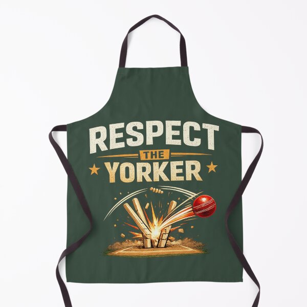 Item preview, Respect The Yorker – Exploding Stumps Cricket Bowling T-Shirt designed and sold by warlistop.