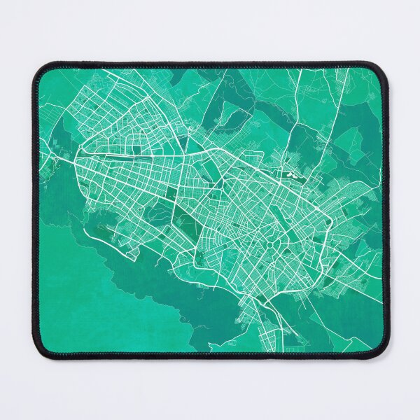 Item preview, Mashhad City Map of Iran - Watercolor designed and sold by deMAP.