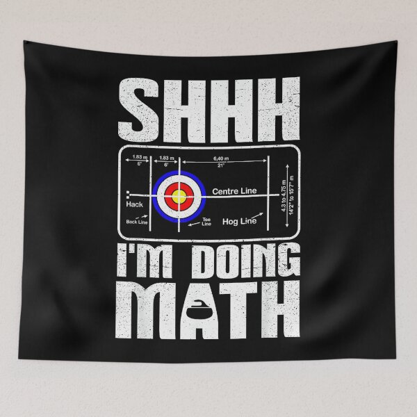Item preview, Curling Funny Curling sport designed and sold by PamQBennett.
