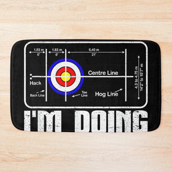 Item preview, Curling Funny Curling sport designed and sold by PamQBennett.