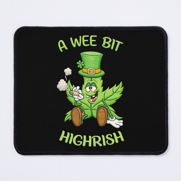 Item preview, A Wee Bit Highrish Funny Irish Humor St Patrick Art  designed and sold by Average-Tees.