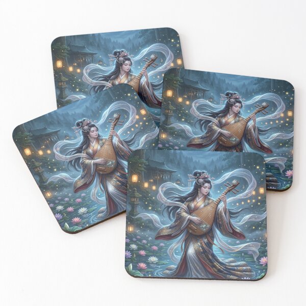 Item preview, Benzaiten Goddess of Music and Water designed and sold by Mori-no-Akari.