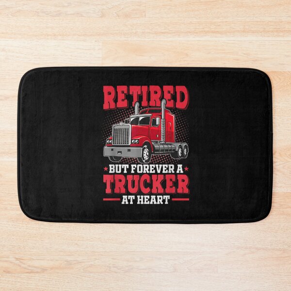 Item preview, Retired But Forever Trucker At Heart Truck Driver Retirement designed and sold by Goleon12.
