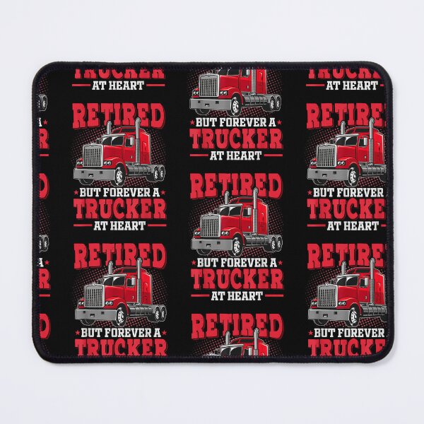 Item preview, Retired But Forever Trucker At Heart Truck Driver Retirement designed and sold by Goleon12.