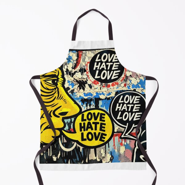 Item preview, Love Hate Love street art  designed and sold by Berlin-D-Prs.