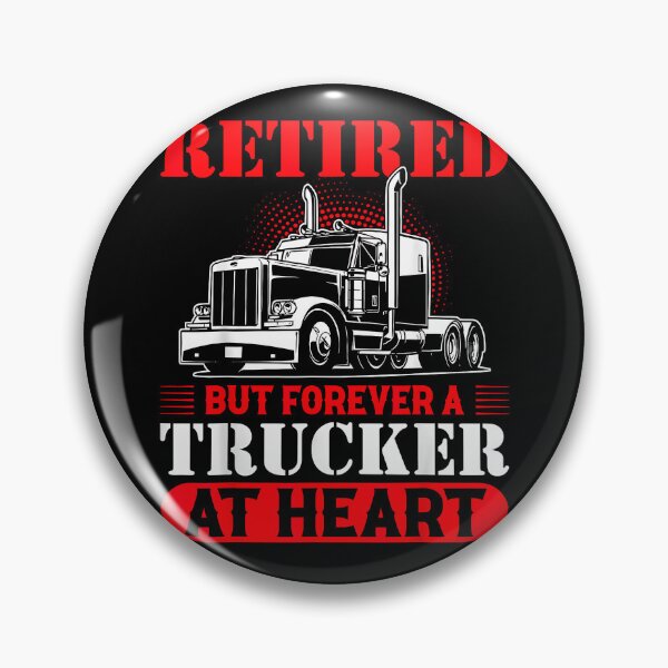 Item preview, Retired But Forever A Trucker At Heart designed and sold by Goleon12.