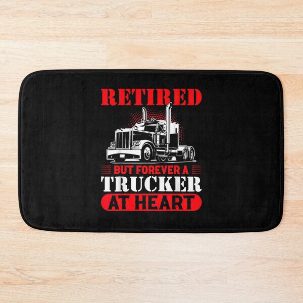 Item preview, Retired But Forever A Trucker At Heart designed and sold by Goleon12.