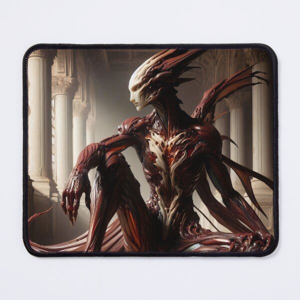 Item preview, Serethel - marrowtech ascendant : digital dark fantasy designed and sold by QiMera.