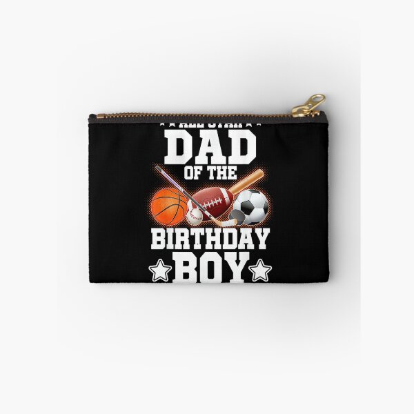 Item preview, All Star Dad of The Birthday Boy Basketball Soccer Sport designed and sold by PamQBennett.