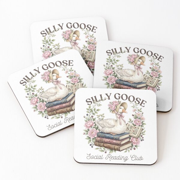 Item preview, Silly Goose Social Reading Club designed and sold by Steele-Art.