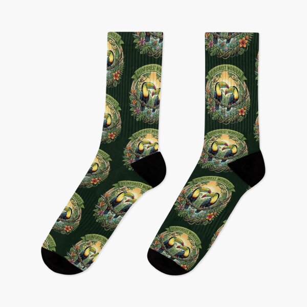 Item preview, Rainforest Wonders – Tropical Wildlife Emblem designed and sold by Dogandesighn.