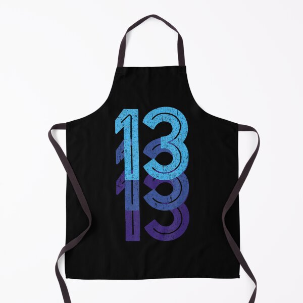 Item preview, 13 Lucky Number 13th Year Birthday Age Sports Team designed and sold by PamQBennett.