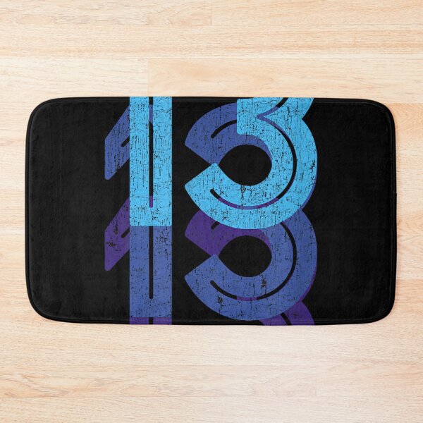 Item preview, 13 Lucky Number 13th Year Birthday Age Sports Team designed and sold by PamQBennett.