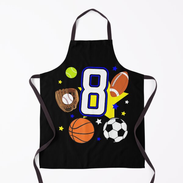 Item preview, 8th Birthday Sports Birthday Theme 8 Year Old Boy designed and sold by PamQBennett.