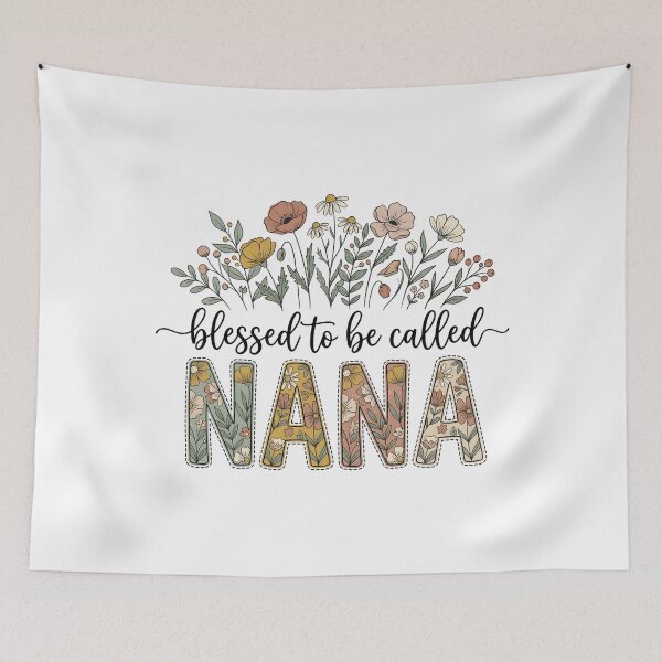 Item preview, Blessed to Be Called Nana Floral Women Girls Mothers Day designed and sold by OlakunleOloroz.