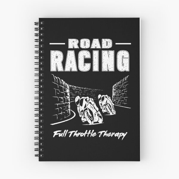Item preview,  Road Racing Full Throttle Therapy Stone Walls Road Racer TT Style Motorcycle motorsport motorbike enthusiasts designed and sold by Jt41.