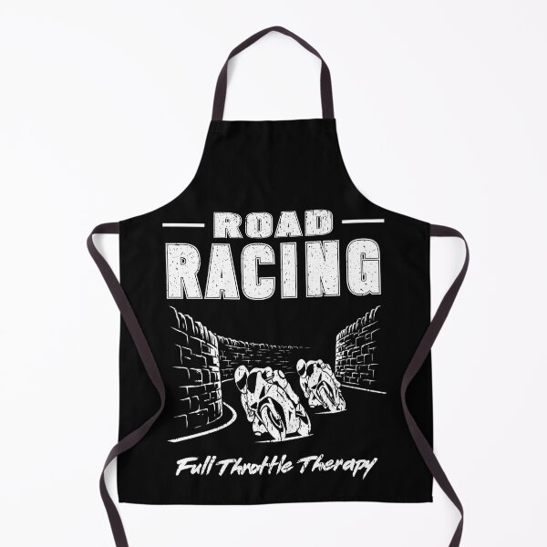 Item preview, Road Racing Full Throttle Therapy Stone Walls Road Racer TT Style Motorcycle motorsport motorbike enthusiasts designed and sold by Jt41.