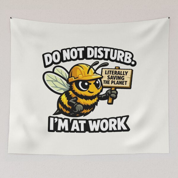 Item preview, Worker Bee Environmental Conservation Mascot designed and sold by SplashTastic.