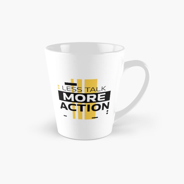 Item preview, Less Talk More Action t shirt design all product design  designed and sold by Raja832.