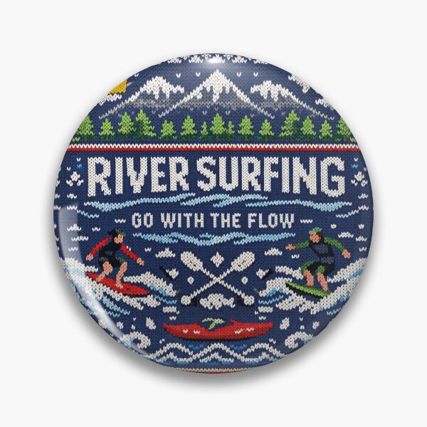 Item preview, River Surfing Go With The Flow cool knitting pattern designed and sold by Mauswohn.