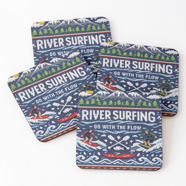 Item preview, River Surfing Go With The Flow cool knitting pattern designed and sold by Mauswohn.