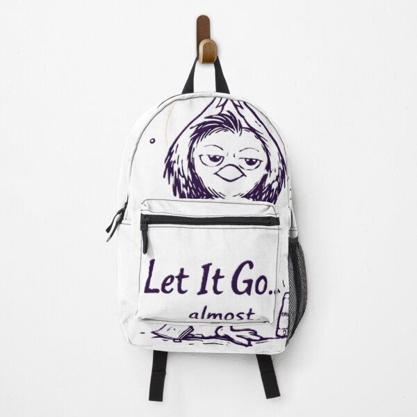 Item preview, Let It Go… Almost | Funny Yoga Bird designed and sold by InnerwayStudio.