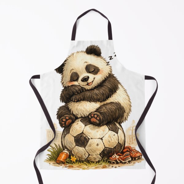 Item preview, Sleepy Panda Soccer Break designed and sold by photoparadise22.