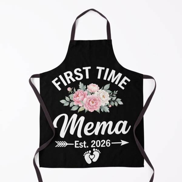 Item preview, First Time Mema Est 2026 Flower Mothers Day designed and sold by OlakunleOloroz.