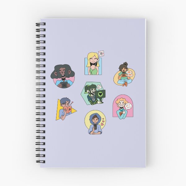 Item preview, Fujodanshi Squad Sticker Pack designed and sold by HayItsNay.