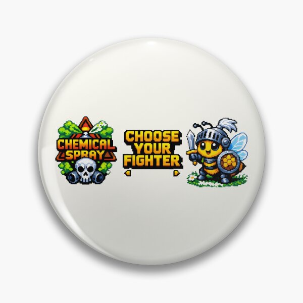 Item preview, Pixel Art Knight Bee Retro Gaming Choice designed and sold by SplashTastic.