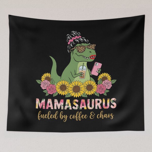 Item preview, Funny Mom Dinosaur T-Rex Mothers Day Mommy Mamasaurus designed and sold by OlakunleOloroz.