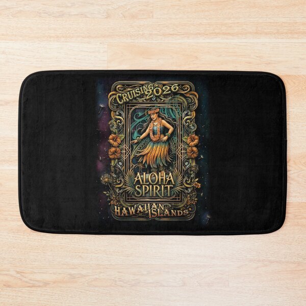 Item preview, Vintage Hawaii Cruise 2026 – Aloha Spirit Celestial Nouveau designed and sold by sunnthreads.