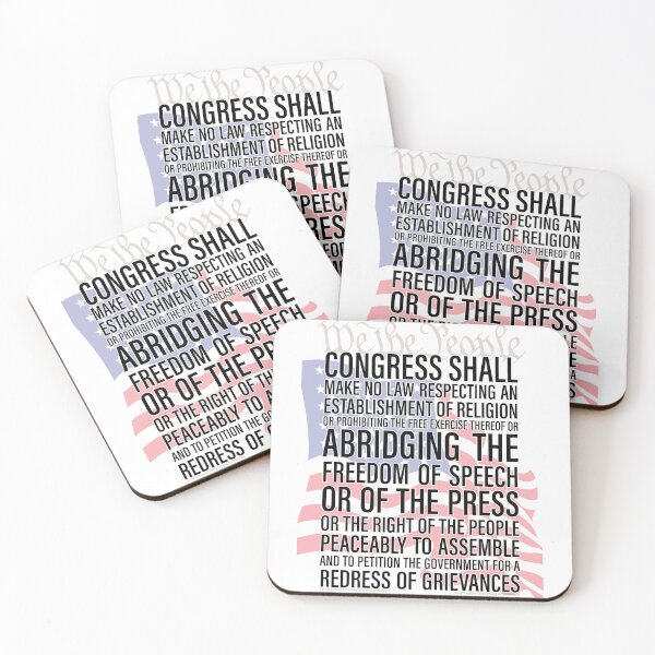 Item preview, The First Amendment of U.S. Constitution designed and sold by travelwitheric.
